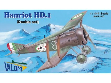1/144 Hanriot HD.1 (double set) - Valom