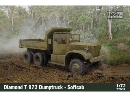 1/72 Diamond T972 Dumptruck Softcab