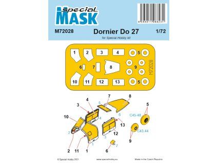 1/72 Dornier Do.27 Mask