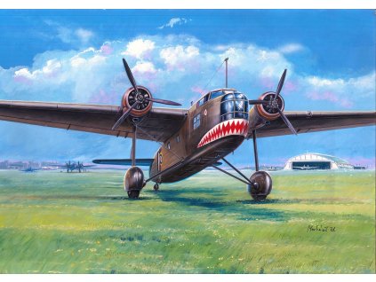 1/72 Handley Page Harrow Mk.II (Toothy marking) - Valom