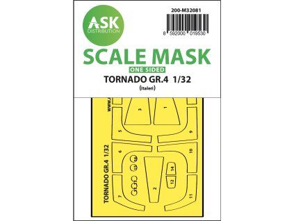 1/32 Tornado GR.4 one-sided express fit mask for Italeri