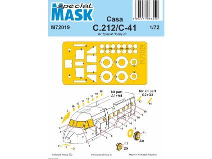 1/72 Casa C.212/C-41 Mask