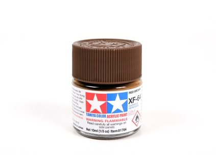 Tamiya 81764 Acrylic Mini XF-64 Red Brown
