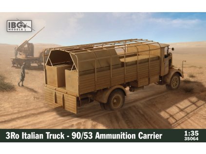 1/35 3Ro Italian Truck - 90/53 Ammunition Carrier - IBG