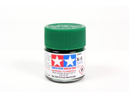 Tamiya 81505 Acrylic Mini X-5 Green