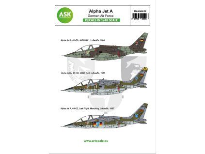 1/48 Alpha Jet A Germain Air Force - Bundeswehr