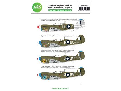 1/48 Curtiss Kittyhawk Mk.IV Pacific battlefield RAAF part II