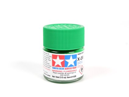 Tamiya 81528 Acrylic Mini X-28 Park Green
