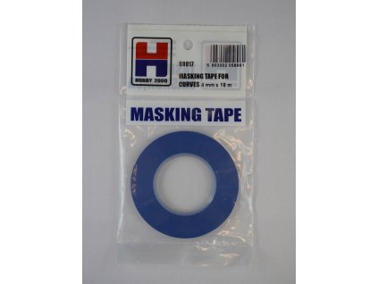 Hobby 2000 80017 Masking Tape For Curves 4mm x 18m