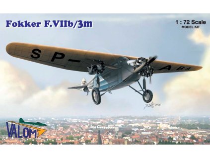 1/72 Fokker F.VIIb/3m