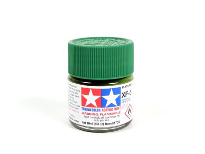 Tamiya 81705 Acrylic Mini XF-5 Flat Green