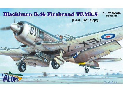 1/72 Blackburn Firebrand TF.Mk.5 (FAA, 827 Sqn) - Valom