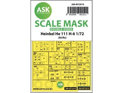 1/72 Heinkel He 111 H-6 double-sided for Airfix