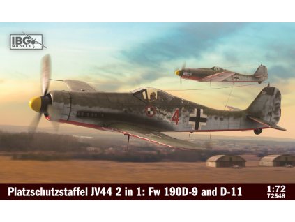 1/72 Platzschutzstaffel JV44 (Fw 190D-9 and Fw 190D-11) Dual Combo - IBG