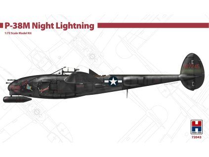 1/72 P-38M Night Lightning - DRAGON + CARTOGRAF + PMASK