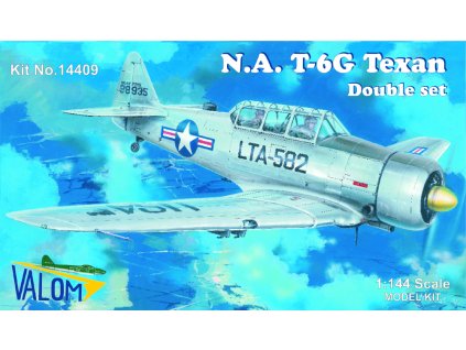 1/144 N.A.T-6G Texan (double set - silver series) - Valom