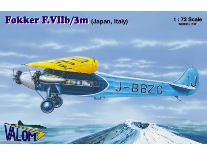 1/72 Fokker F.VIIb/3m (Japan and Italy marking) - Valom
