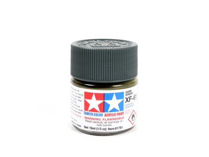 Tamiya 81761 Acrylic Mini XF-61 Dark Green