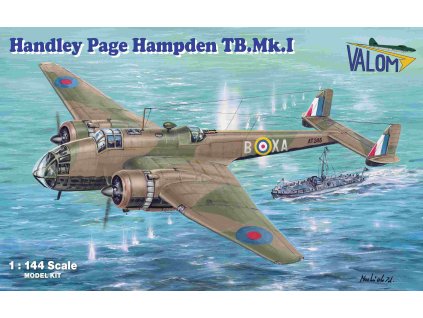 1/144 Handley Page Hampden TB.Mk.I - Valom