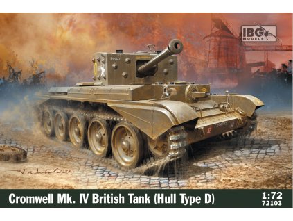1/72 Cromwell Mk.IV British Tank (Hull type D)