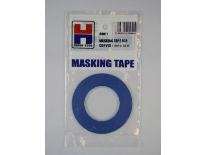 Hobby 2000 80011 Masking Tape For Curves 1mm x 18m