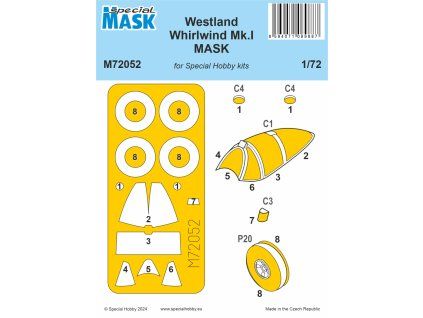 1/72 Westland Whirlwind Mk.I MASK