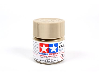 Tamiya 81757 Acrylic Mini XF-57 Buff