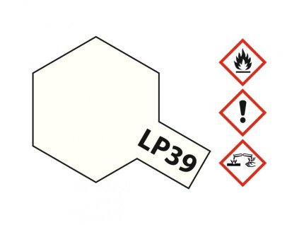 Tamiya 82139 LP-39 Racing White 10 ml