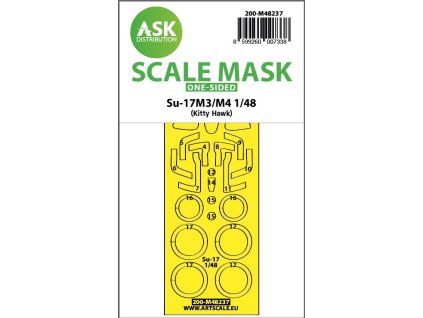 1/48 Su-17M3/M4 one-sided express fit mask for Kitty Hawk