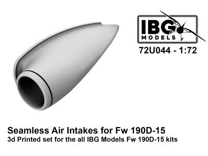1/72 Seamless Air Intakes for Fw 190D-15