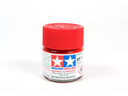 Tamiya 81707 Acrylic Mini XF-7 Flat Red