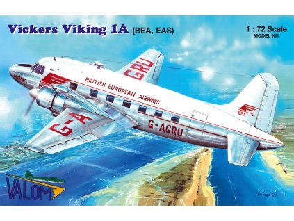 1/72 Vickers Viking 1A (BEA, EAS) - Valom
