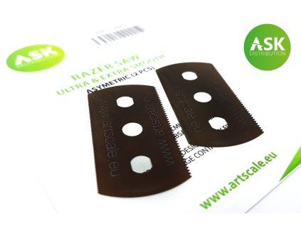 ASK Razor Saw - ultra and extra smooth asymmetric 70/43 teeth 2 pc