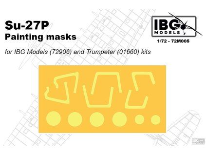 1/72 Painting Mask for Su-27P