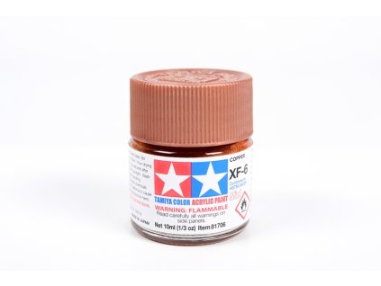 Tamiya 81706 Acrylic Mini XF-6 Copper