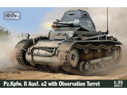 1/35 Pz.Kpfw. II Ausf. a2 with Observation turret