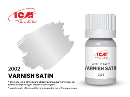 ICM Varnish Satin - bottle, 12 ml