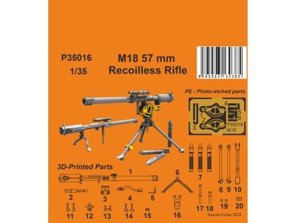 1/35 M18 57 mm Recoilless Rifle
