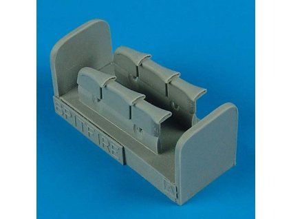 1/48 Spitfire Mk.I/la/lla exhaust - fishtail - AIRFIX