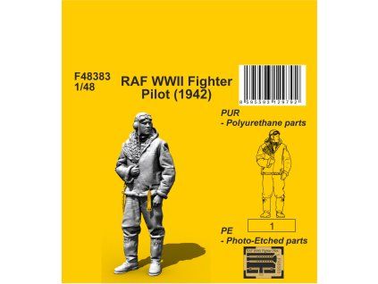 1/48 RAF WWII Fighter Pilot (1942)