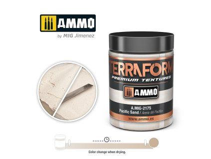 TERRAFORM Pacific Sand Acrylic Texture. 100 ml jar