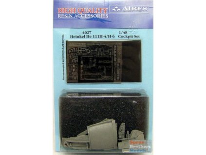 1/48 He 111H-4/H-6 cockpit set - REVELL / MONOGRAM
