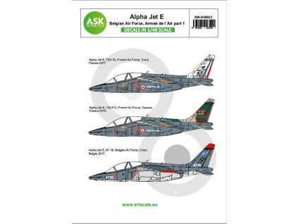 1/48 Alpha Jet E Belgian AF and Armeé de l´Air