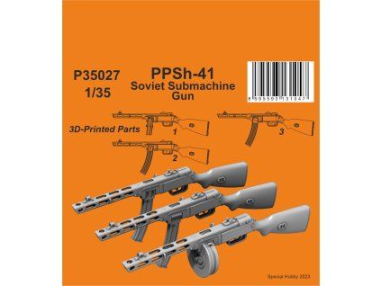 1/35 PPSh-41 Soviet Submachine Gun