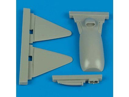 1/48 Spitfire HF Mk. VII conversion set - HASEGAWA