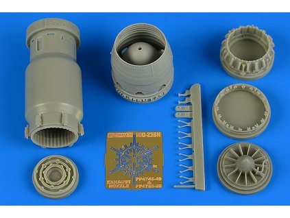 1/48 MiG-23BN late exhaust nozzle - opened