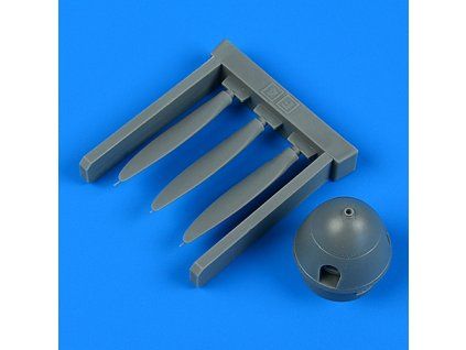 1/48 Bf 109F-4 propeller - EDUARD
