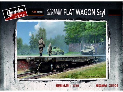 1/35 German Ssyl Flat Wagon