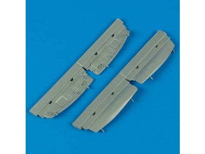 1/48 Mosquito undercarriage covers - TAMIYA