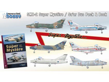 1/72 SMB-2 Super Mystere Duo Pack & Book